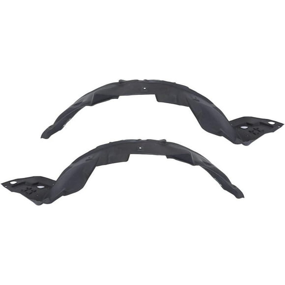 Front Left & Right Side Fender Liner Compatible With 2012-2015 HONDA Civic