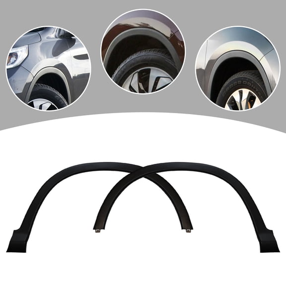 Front Left & Right Side Fender Wheel Arch Trim For 2012-2016 2015 Honda CR-V Pair Fender Trim Wheel Arch Trim Left+Right For Honda Cr-v 2012-2016 Replacement Front Left & Right Side Fender Trims