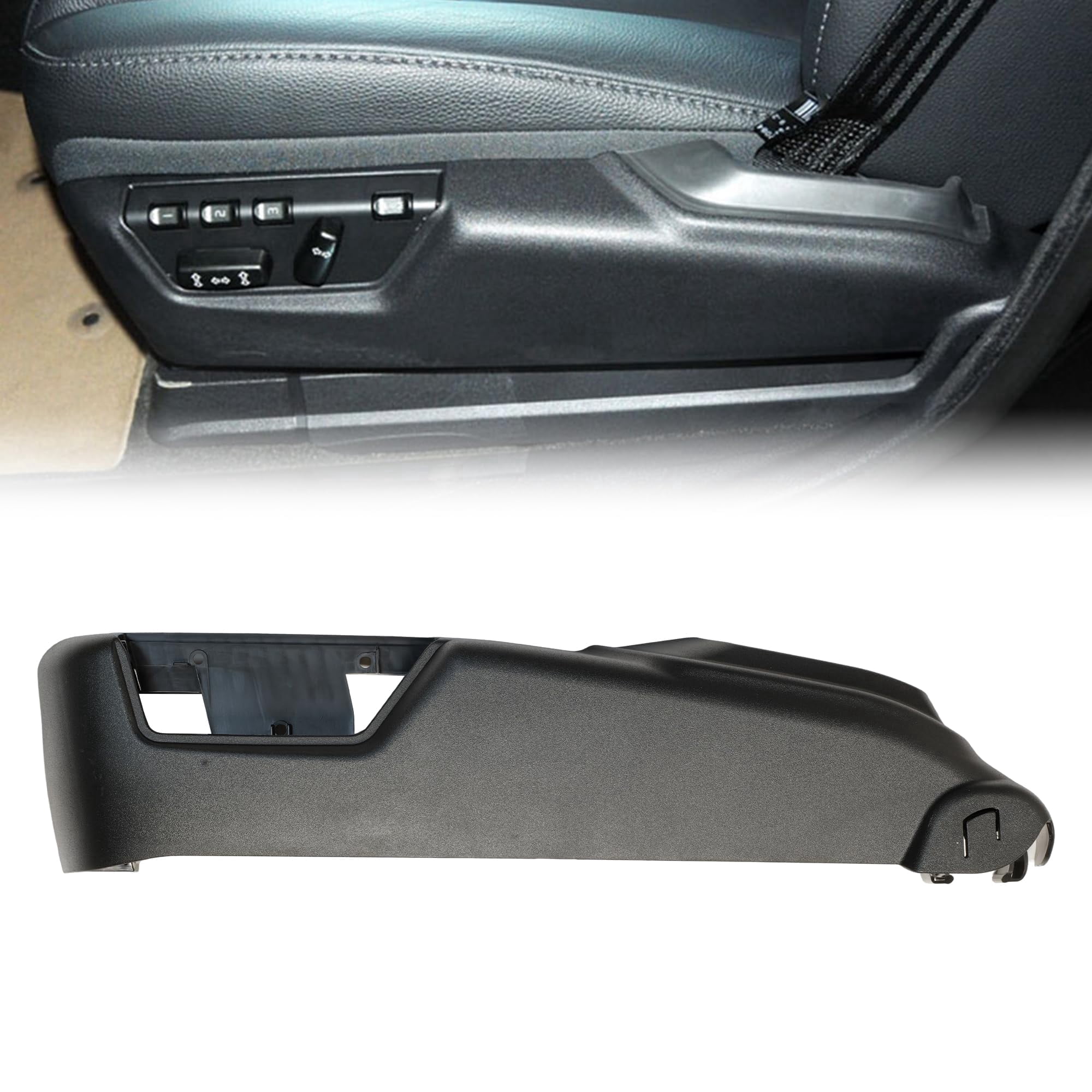 Front Left Side LH Driver Seat Switch Panel Trim Cover (Black) For ...
