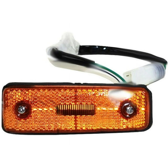 Front Left Side Marker Light Assembly - Compatible with 1981 Toyota Starlet Hatchback