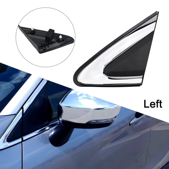 Front Left Side Mirror Corner Triangle Cover Trim 7407A521 For Mitsubishi Eclipse Cross 2018-2021