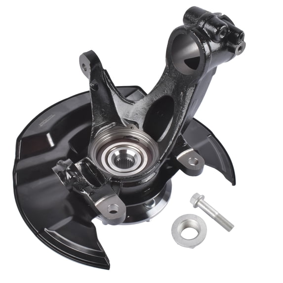 Front Left Side Steering Knuckle & Hub Bearing Assembly Replacement for Honda CR-V 2017-2023 44600TLAA00 45255TLAA01
