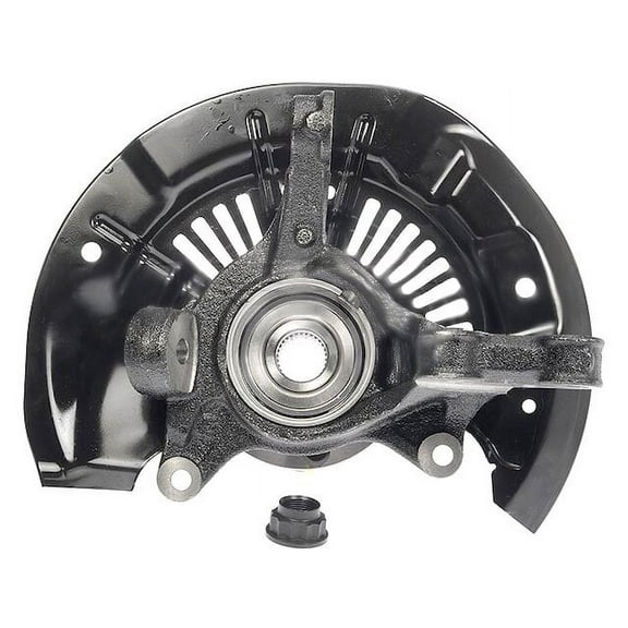 Front Left Steering Knuckle Kit - Compatible with 2011 - 2017 Toyota Sienna 2.7L 4-Cylinder 2012 2013 2014 2015 2016