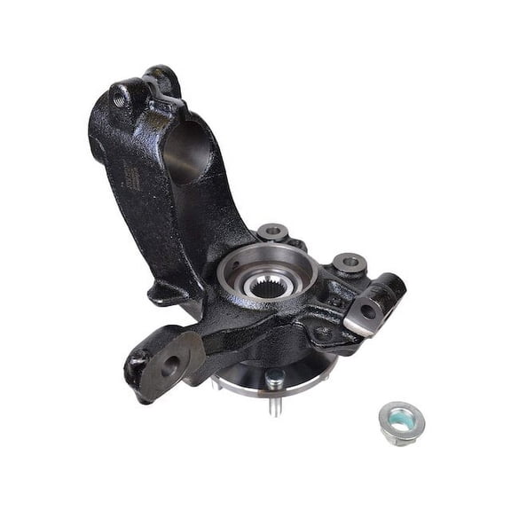 Front Left Steering Knuckle Kit - Compatible with 2012 - 2018 Ford Focus 2.0L 4-Cylinder Naturally Aspirated 2013 2014 2015 2016 2017