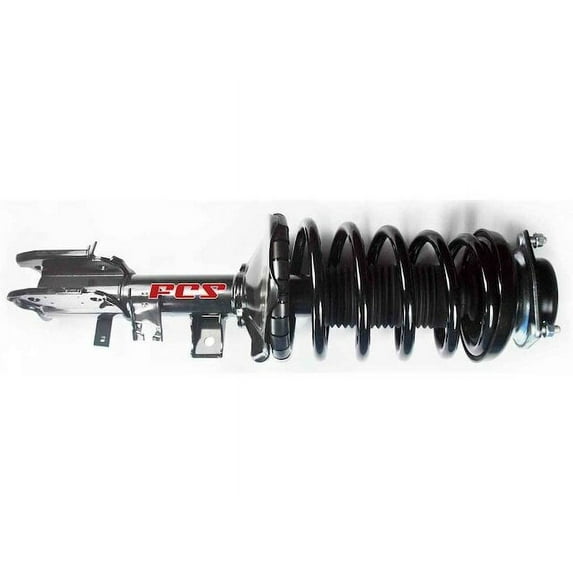 Front Left Strut and Coil Spring Assembly - Compatible with 1996 - 1998 Nissan Pathfinder 3.3L V6 1997