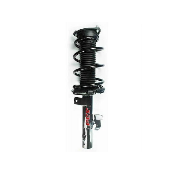 Front Left Strut and Coil Spring Assembly - Compatible with 2004 - 2011 Volvo S40 Sedan 2005 2006 2007 2008 2009 2010