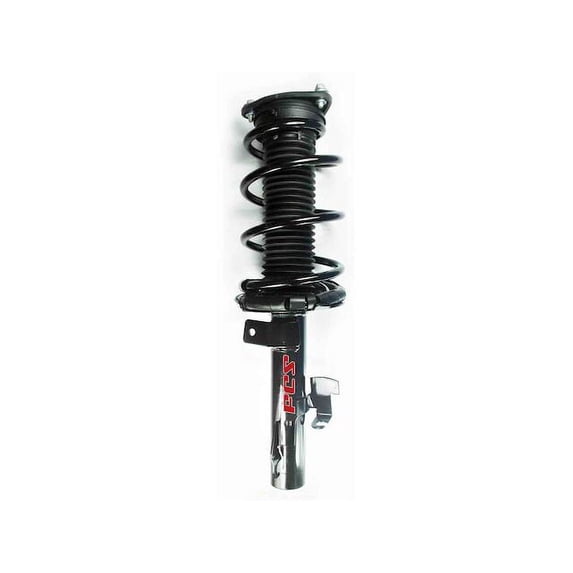Front Left Strut and Coil Spring Assembly - Compatible with 2005 - 2010 Volvo V50 Wagon 2.4L 5-Cylinder 2006 2007 2008 2009