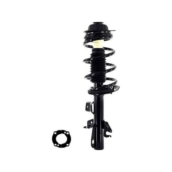 Front Left Strut and Coil Spring Assembly - Compatible with 2014 - 2018 Jeep Cherokee FWD 2015 2016 2017