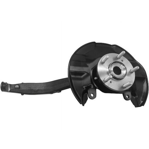 Front Left Suspension Knuckle Assembly - Compatible with 2008 - 2012 Honda Accord 2009 2010 2011