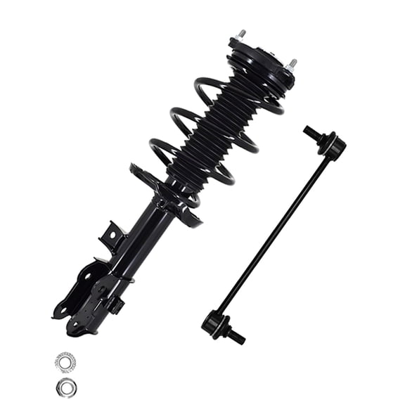 Front Left Sway Bar Link-Quick Complete Strut-Coil Spring Assembly For 2016-2018 Hyundai Tucson