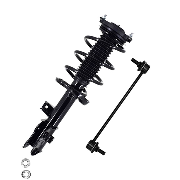 Front Left Sway Bar Link-Quick Complete Strut-Coil Spring Assembly For 2019-2021 Hyundai Tucson