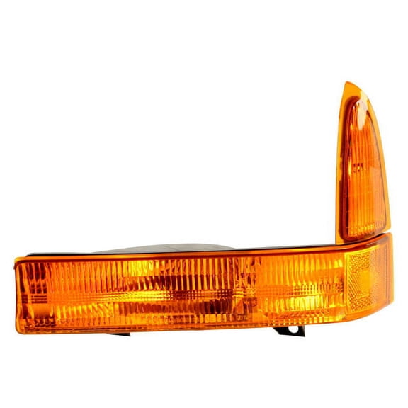 Front Left Turn Signal Assembly - Compatible with 2000 - 2001 Ford F-450 Super Duty Cab & Chassis - Crew Cab