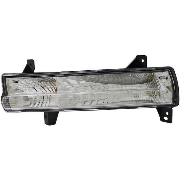 Front Left Turn Signal / Parking Light Assembly - Compatible with 2017 - 2021 Jeep Compass Sport Utility 2018 2019 2020