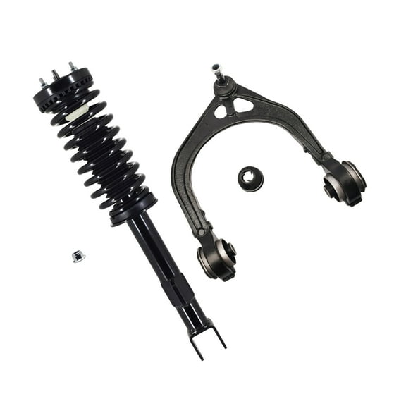 Front Left Upper Control Arm Ball Joint-Quick Complete Strut-Coil Spring Assembly For 2005-2010 Chrysler 300 C RWD