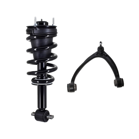 Front Left Upper Control Arm Ball Joint-Quick Complete Strut-Coil Spring Assembly For 2007-2016 Chevrolet Tahoe
