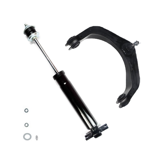 Front Left Upper Control Arm Ball Joint-Shock Absorber For 2006-2008 Dodge RAM 1500 Mega Cab