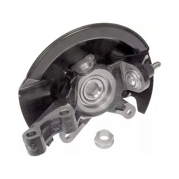 Front Left Wheel Hub Assembly - Compatible with 2003 - 2005 Honda Civic 1.7L 4-Cylinder 2004
