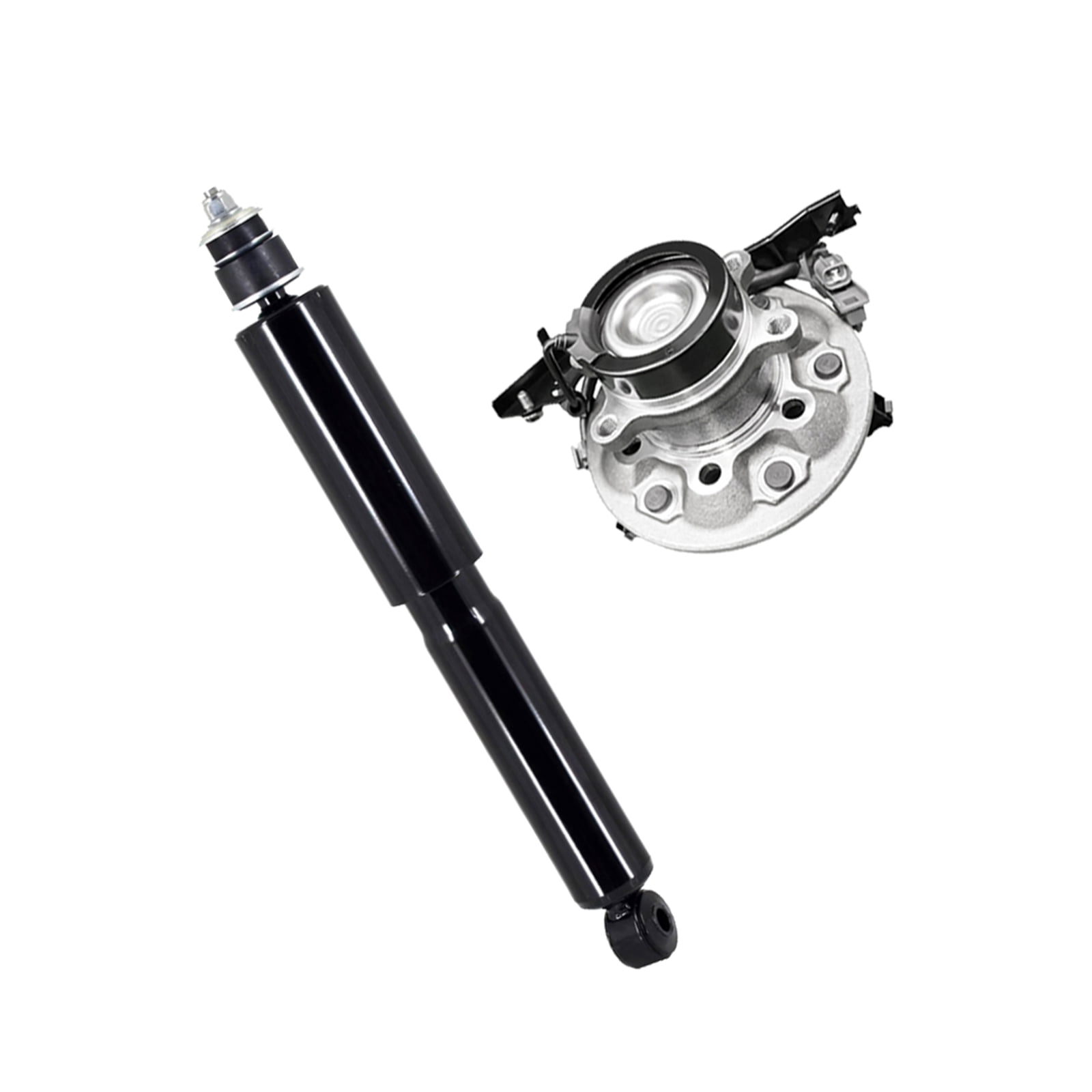 Front Left Wheel Hub Bearing Assembly-Shock Absorber For 2004-2008 Chevrolet Colorado