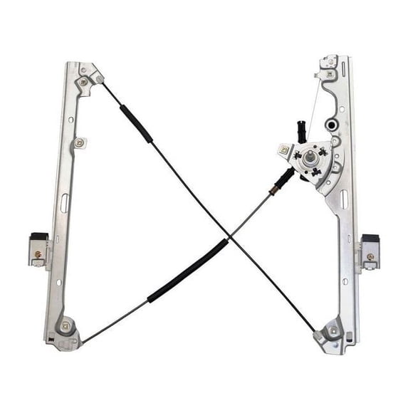 Front Left Window Regulator - Compatible with 1999 - 2006 Chevy Silverado 1500 2000 2001 2002 2003 2004 2005