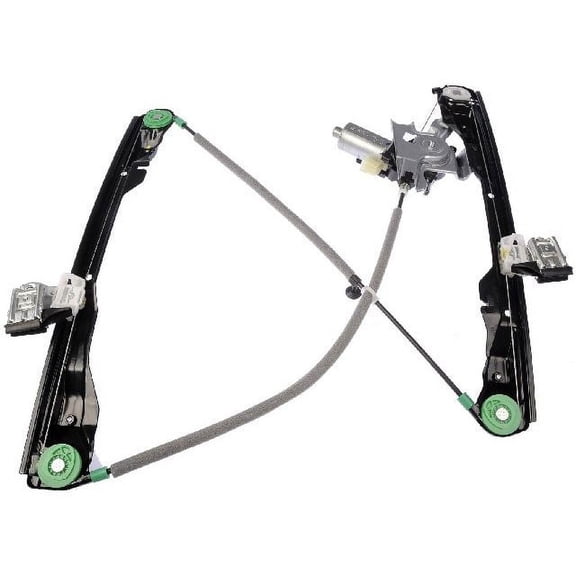Front Left Window Regulator - Compatible with 2000 - 2007 Ford Focus Hatchback 2-Door 2001 2002 2003 2004 2005 2006