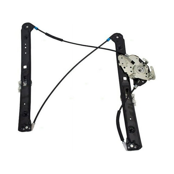 Front Left Window Regulator - Compatible with 2001 - 2005 BMW 325i Base RWD 2.5L 6-Cylinder Naturally Aspirated DOHC GAS 2002 2003 2004