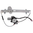 thumbnail image 1 of Front Left Window Regulator - Compatible with 2001 - 2005 Honda Civic 2-Door 2002 2003 2004, 1 of 2
