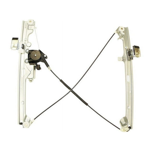 Front Left Window Regulator - Compatible with 2001 - 2006 Chevrolet Silverado 2500 HD - AC Delco