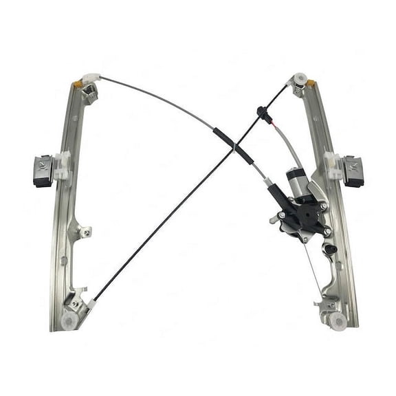 Front Left Window Regulator - Compatible with 2001 - 2006 Chevy Silverado 3500 2002 2003 2004 2005