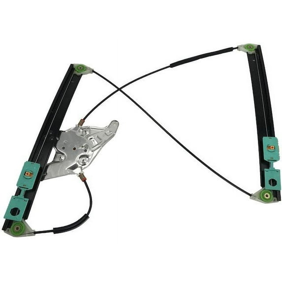 Front Left Window Regulator - Compatible with 2002 - 2004 Audi A6 Quattro - Replacement