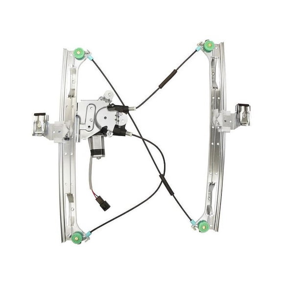 Front Left Window Regulator - Compatible with 2002 - 2009 Chevy Trailblazer 2003 2004 2005 2006 2007 2008