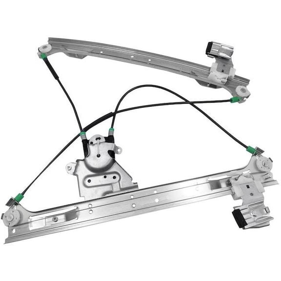 Front Left Window Regulator - Compatible with 2002 - 2009 Chevy Trailblazer 2003 2004 2005 2006 2007 2008