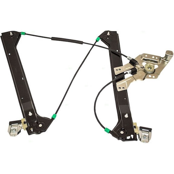 Front Left Window Regulator - Compatible with 2003 - 2011 Saab 9-3 2004 2005 2006 2007 2008 2009 2010