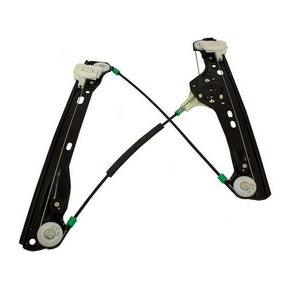 Front Left Window Regulator - Compatible with 2007 - 2008 BMW 328xi Base AWD 3.0L 6-Cylinder Naturally Aspirated DOHC GAS