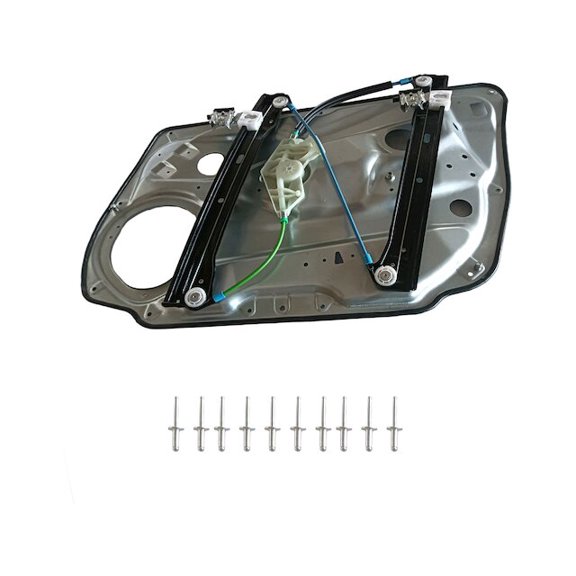 Front Left Window Regulator - Compatible with 2010 - 2014 Mercedes-Benz E550 2011 2012 2013