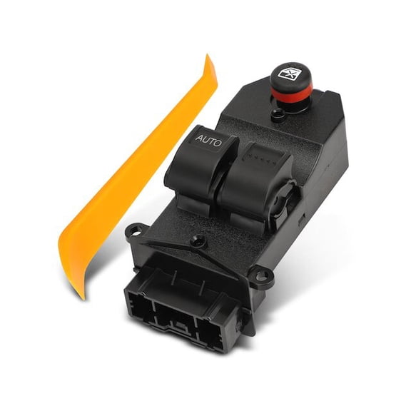 Front Left Window Switch 1 - Compatible with 2003 - 2011 Honda Element Sport Utility 2.4L 4-Cylinder 2004 2005 2006 2007 2008 2009 2010