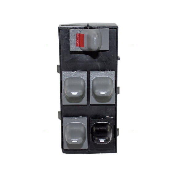 Front Left Window Switch - Compatible with 1996 - 2005 Pontiac Grand Am Sedan 4-Door 1997 1998 1999 2000 2001 2002 2003 2004