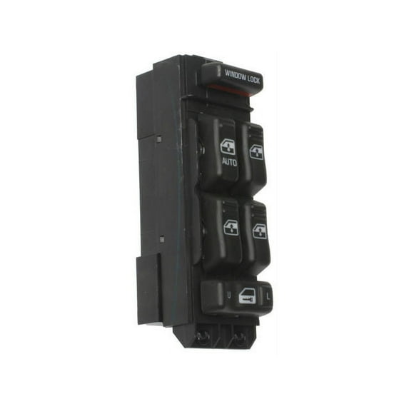 Front Left Window Switch - Compatible with 2001 - 2002 Chevy Silverado 2500 HD 4-Door