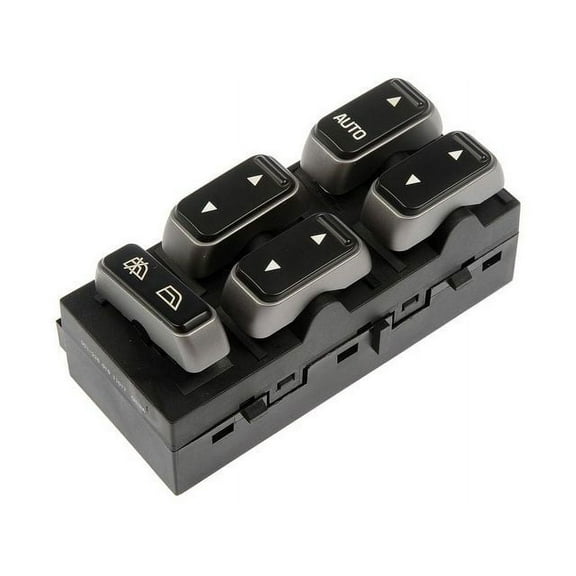 Front Left Window Switch - Compatible with 2003 - 2008 Lincoln Town Car 2004 2005 2006 2007