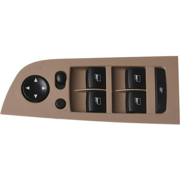 Front Left Window Switch - Compatible with 2007 - 2012 BMW 328i 3.0L 6-Cylinder N52 2008 2009 2010 2011