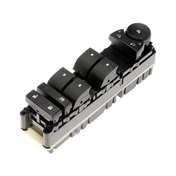 Front Left Window Switch - Compatible with 2007 - 2014 Chevy Suburban 1500 2008 2009 2010 2011 2012 2013