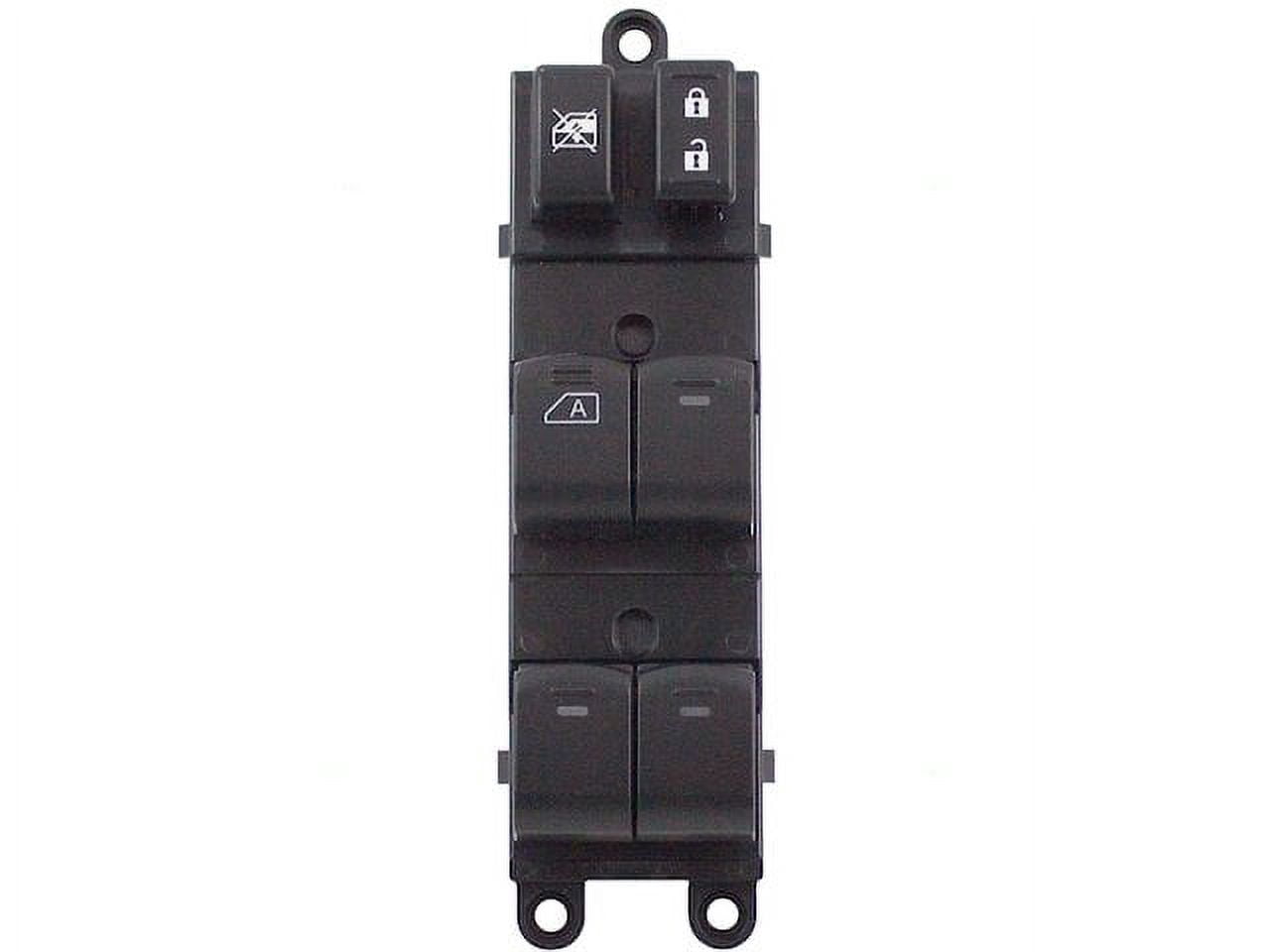 Power Window Switch For 1995-2011 Toyota Tacoma – Front Passenger Door, Black, OEM Fit 2 thumbnail image