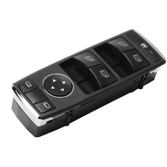 Front Left Window Switch - Compatible with 2010 - 2014 Mercedes-Benz E350 2011 2012 2013