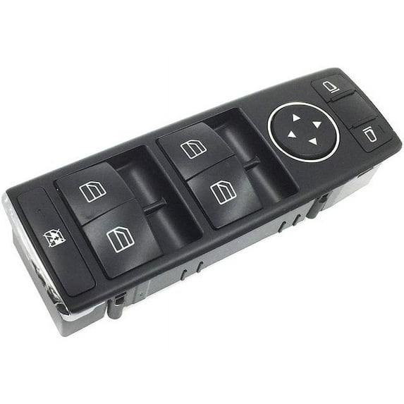 Front Left Window Switch Panel Assembly - Compatible with 2010 - 2012 Mercedes-Benz GLK350 2011