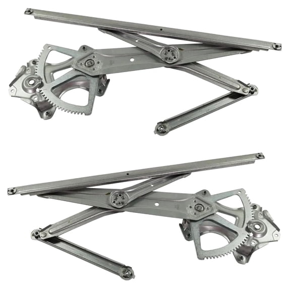 Front Left and Front Right Window Regulator Compatible With Lexus ES350 Base 2007-2012 LX1350112 LX1351112 6980233080 6980133080