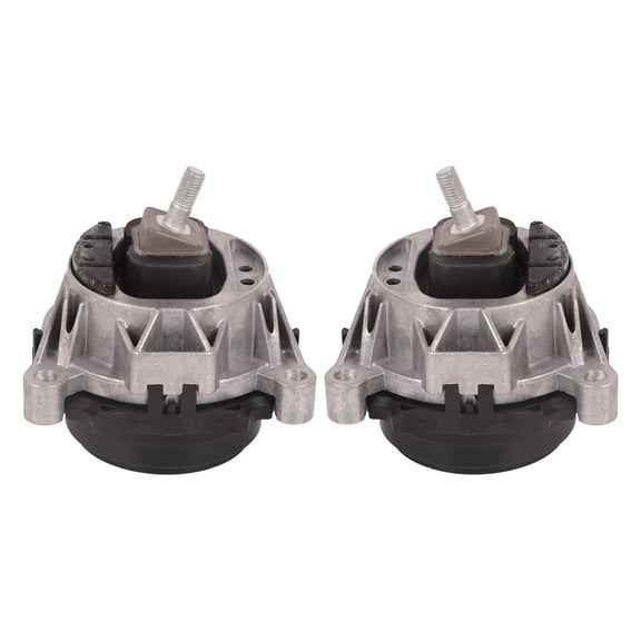 Front Left and Right Engine Motor Mount - Pair of Two - Vibration Reduction - Durable Construction