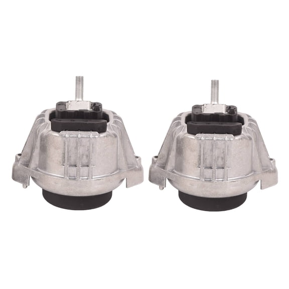 Front Left and Right Engine Mount - Pair of 2 Motor Mounts with 1-Year Warranty