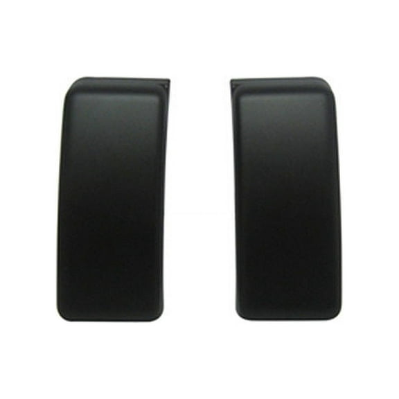 Front Left and Right Side Bumper Guard Set - Textured Black - Compatible with 2009 - 2014 Ford F150 (Excludes Hrly-Dvsn) 2010 2011 2012 2013