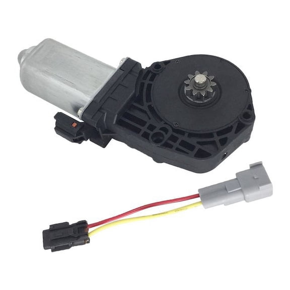 Front Left or Rear Right Window Lift Motor with Wiring Harness - Compatible with 2000 - 2005 Ford Excursion 2001 2002 2003 2004