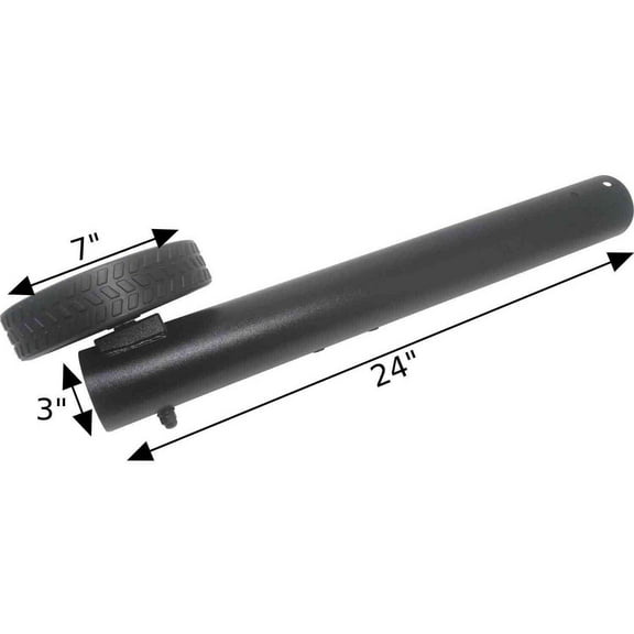 Front Leg & Wheel Assembly Compatible With Traeger Pro 575 & 780 Pellet Grills