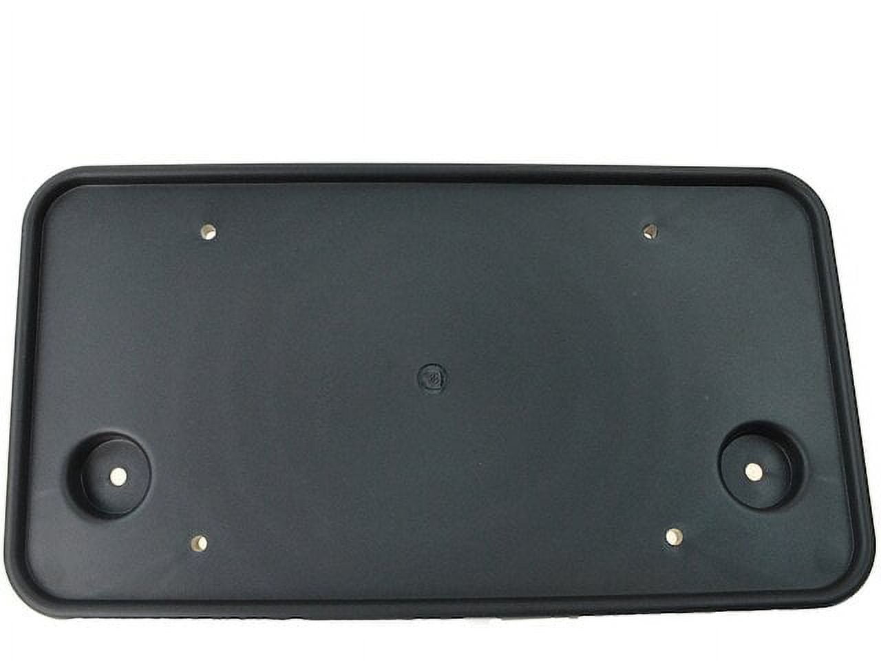 OEM Front License Plate Bracket For 2003-2011 Lincoln Town Car - Black, Ford Part 3W1Z-17A385-AAB